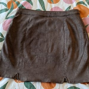 Sadie & Sage suede skirt